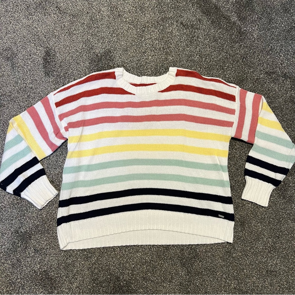 Hollister Striped Sweater L
